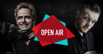 Open Air - Michael Falch Solo & Jacob Dinesen med band 14. juni kl. 20:00