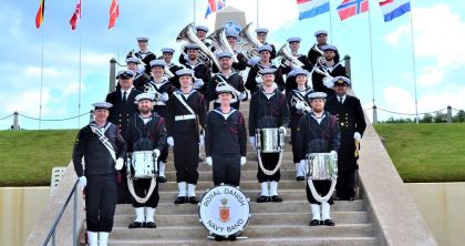 Dobbeltkoncert med Søværnets Tamburkorps og Chapean Brass Band 22. november kl. 19:00