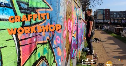 Graffiti workshop #1 - fra bogstav til fortælling 07. maj kl. 15:00