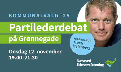 Partilederdebat 12. november kl. 19:00