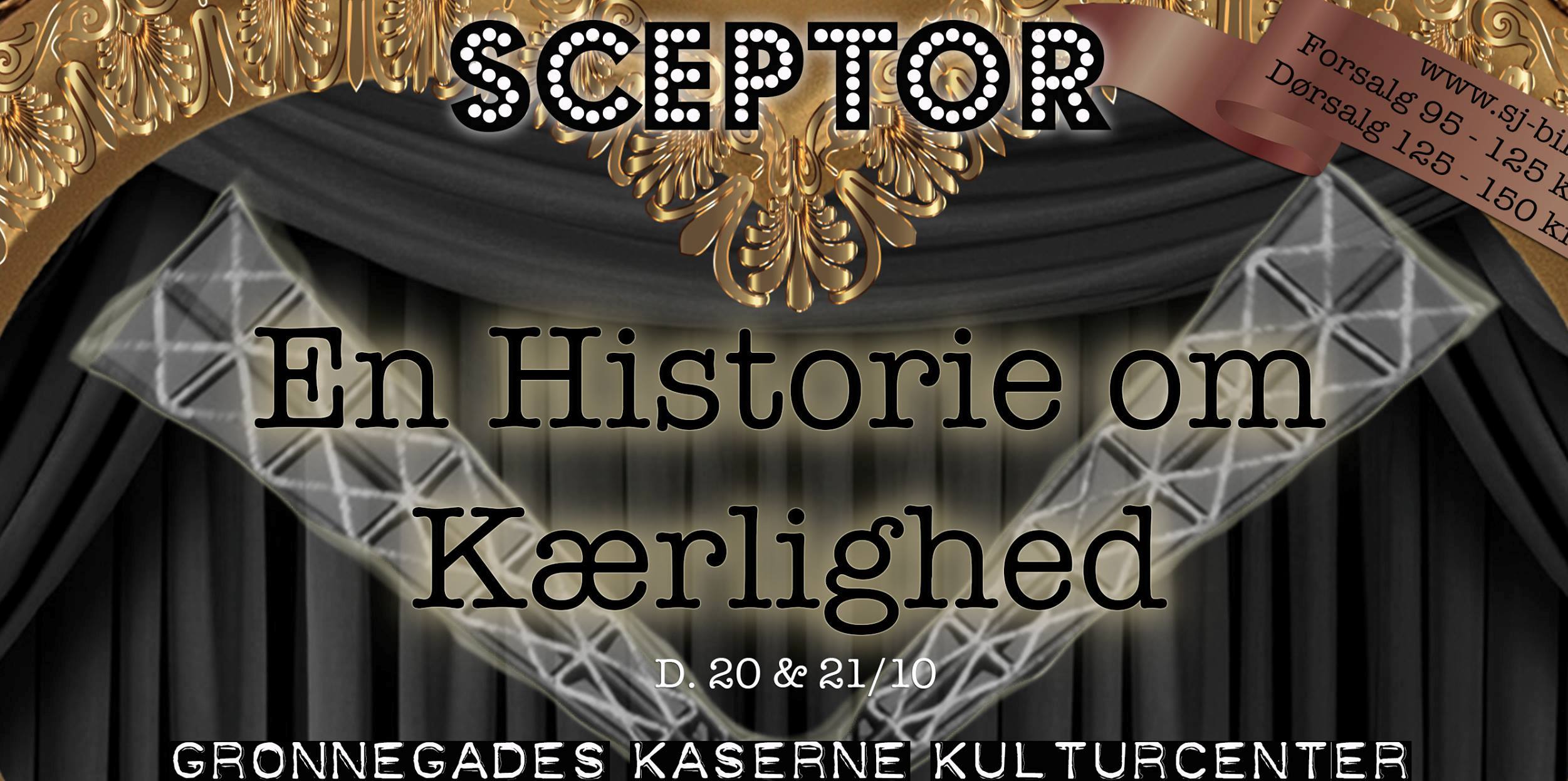 Sceptor præsenterer: En historie om kærlighed 20. oktober kl. 20:00