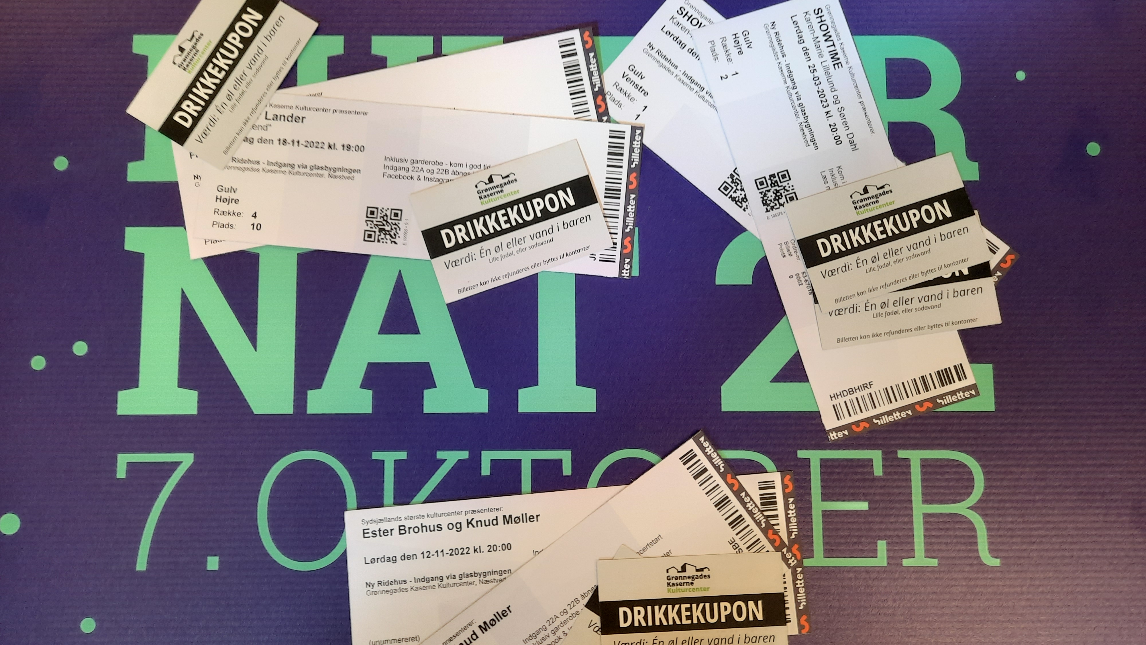 Kulturnatinformation og billetkontor 07. oktober kl. 16:00