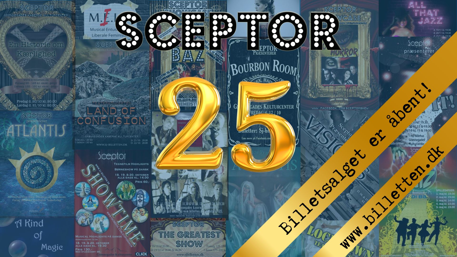 Sceptor 25 års jubilæum 20. oktober kl. 20:00