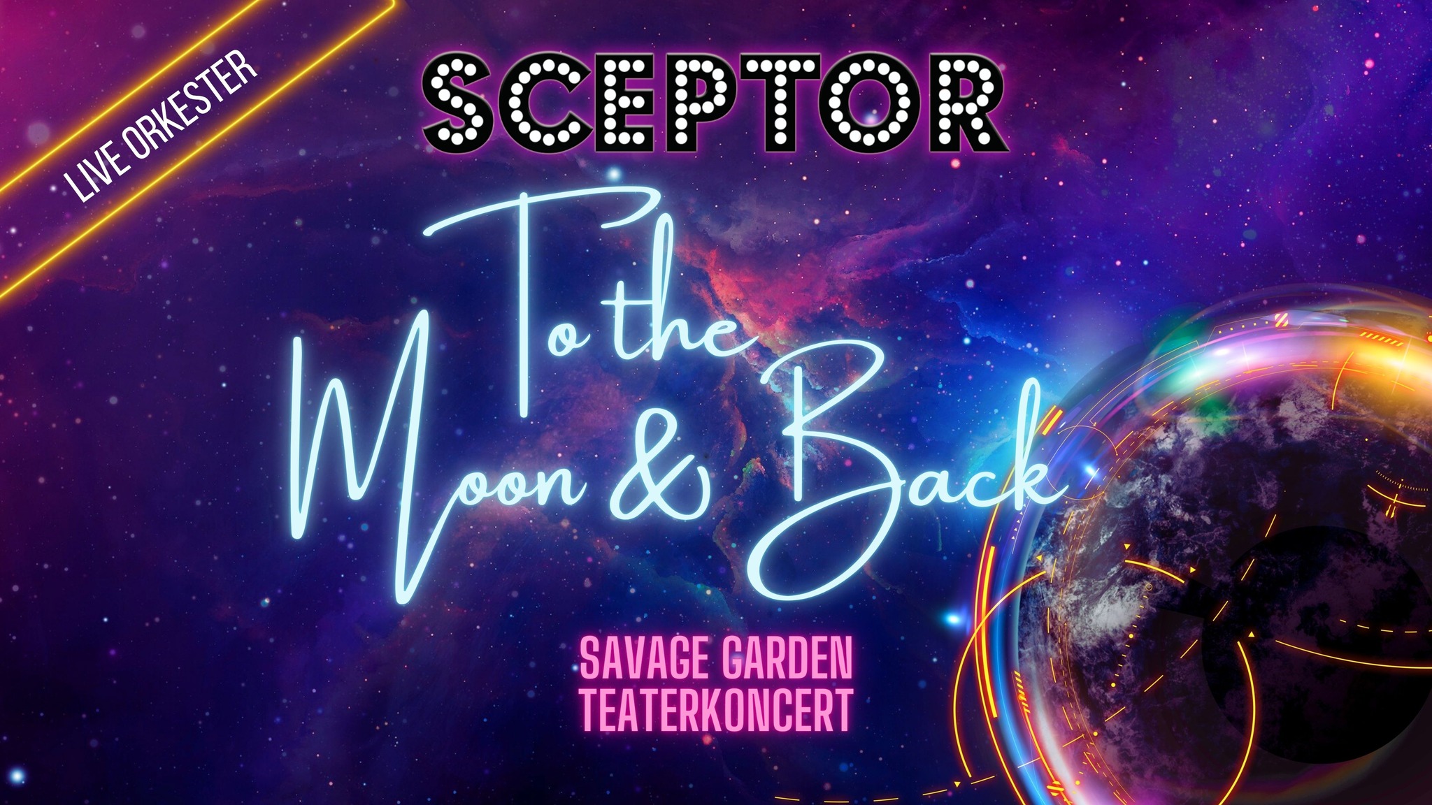 To the Moon & Back 17. oktober kl. 20:00