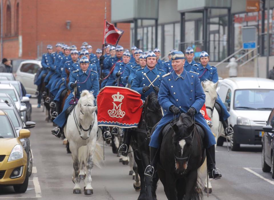 Byridt med Gardehusarregimentets Hesteskadron 02. marts kl. 11:00
