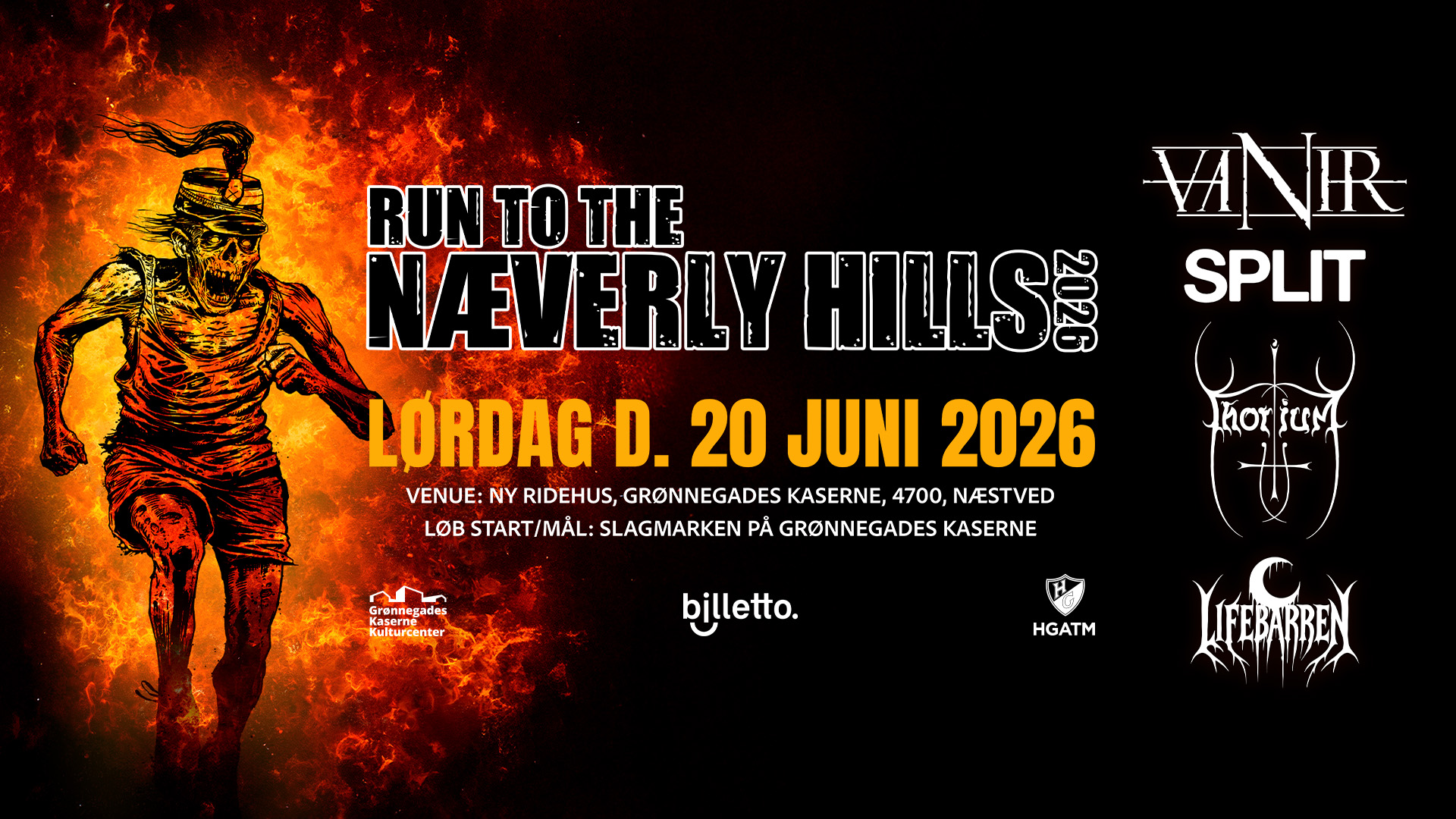 Run to the Næverhills 20. juni kl. 19:00