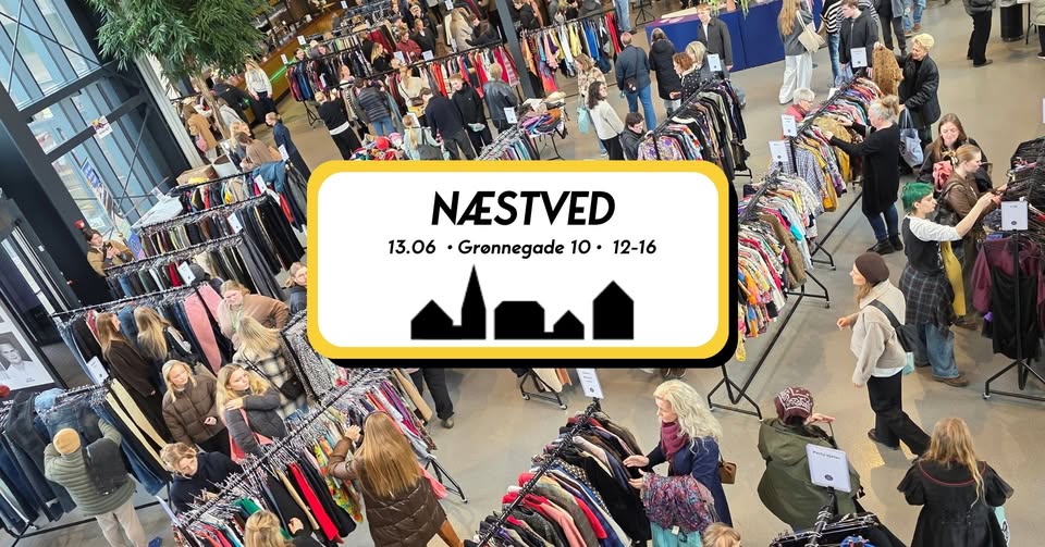 Næstved Vintage Tøjmarked 13. juni kl. 12:00