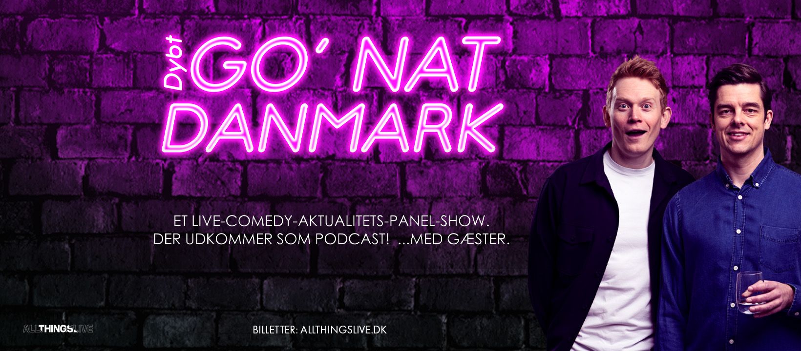 Dybt Go´ Nat Danmark  11. juni kl. 20:00