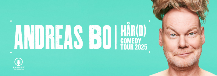Andreas Bo - Hår(d) - 2025! 08. maj kl. 20:00