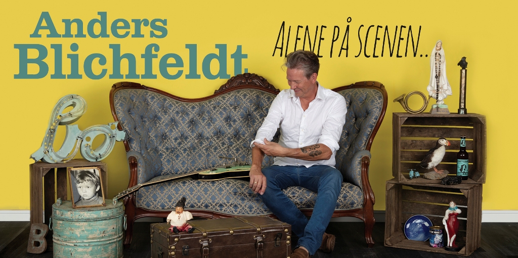 Anders Blichfeldt - Alene på scenen 22. april kl. 20:00