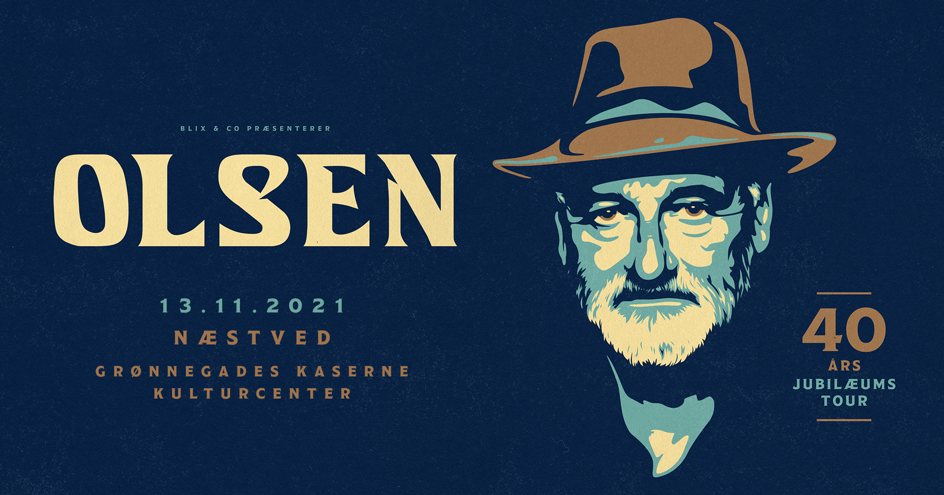 Allan Olsen Solo 13. november kl. 20:00