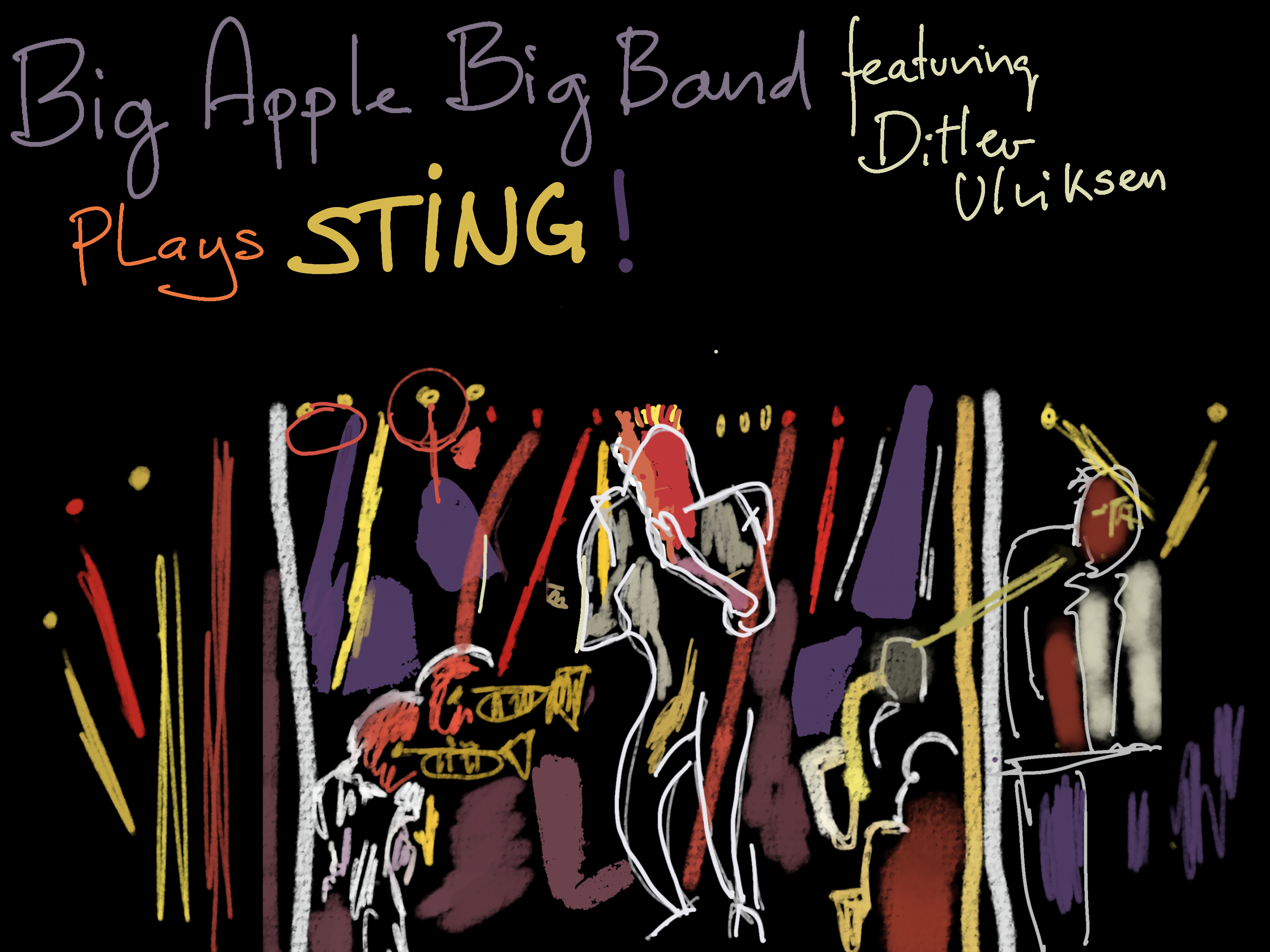 Big Apple Big Band spiller STING 27. marts kl. 20:00
