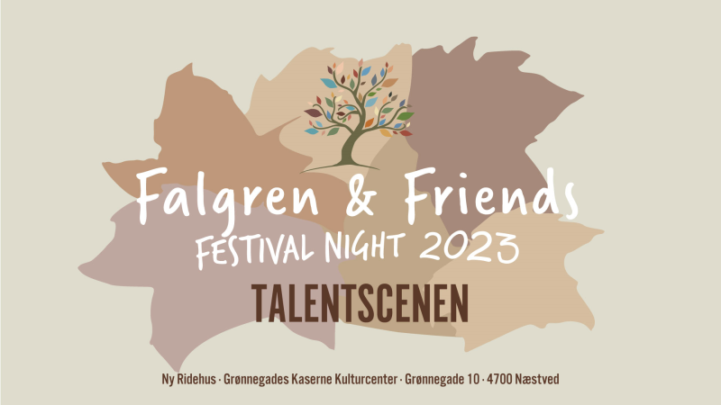 Talentscenen - Falgren & Friends Festival Night 2023 09. september kl. 17:30