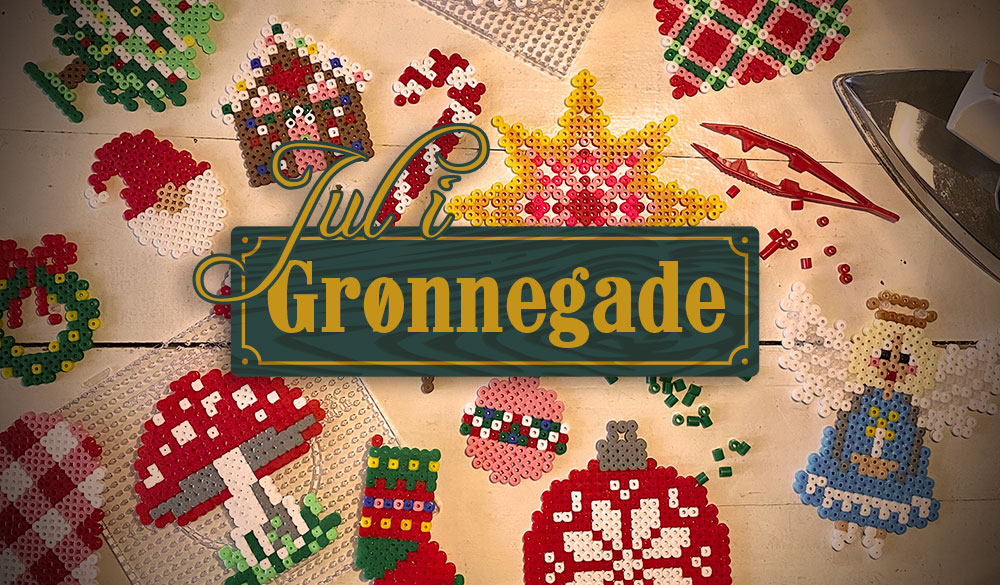 Workshop: Perlepladepynt til Jul i Grønnegade 02.12.2022 - 04.12.2022