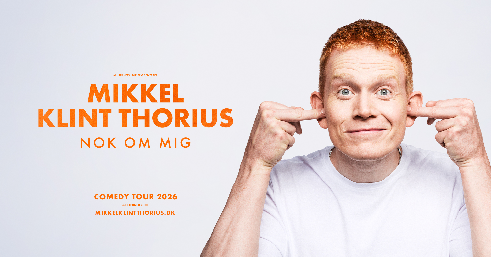 MIKKEL KLINT THORIUS – NOK OM MIG 07. oktober kl. 20:00