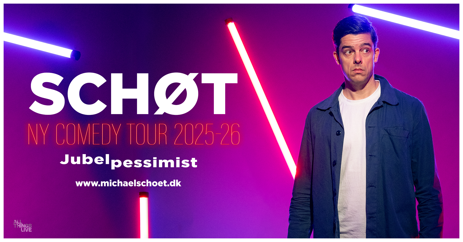 Michael Schøt - Jubelpessimist 26. februar kl. 19:00