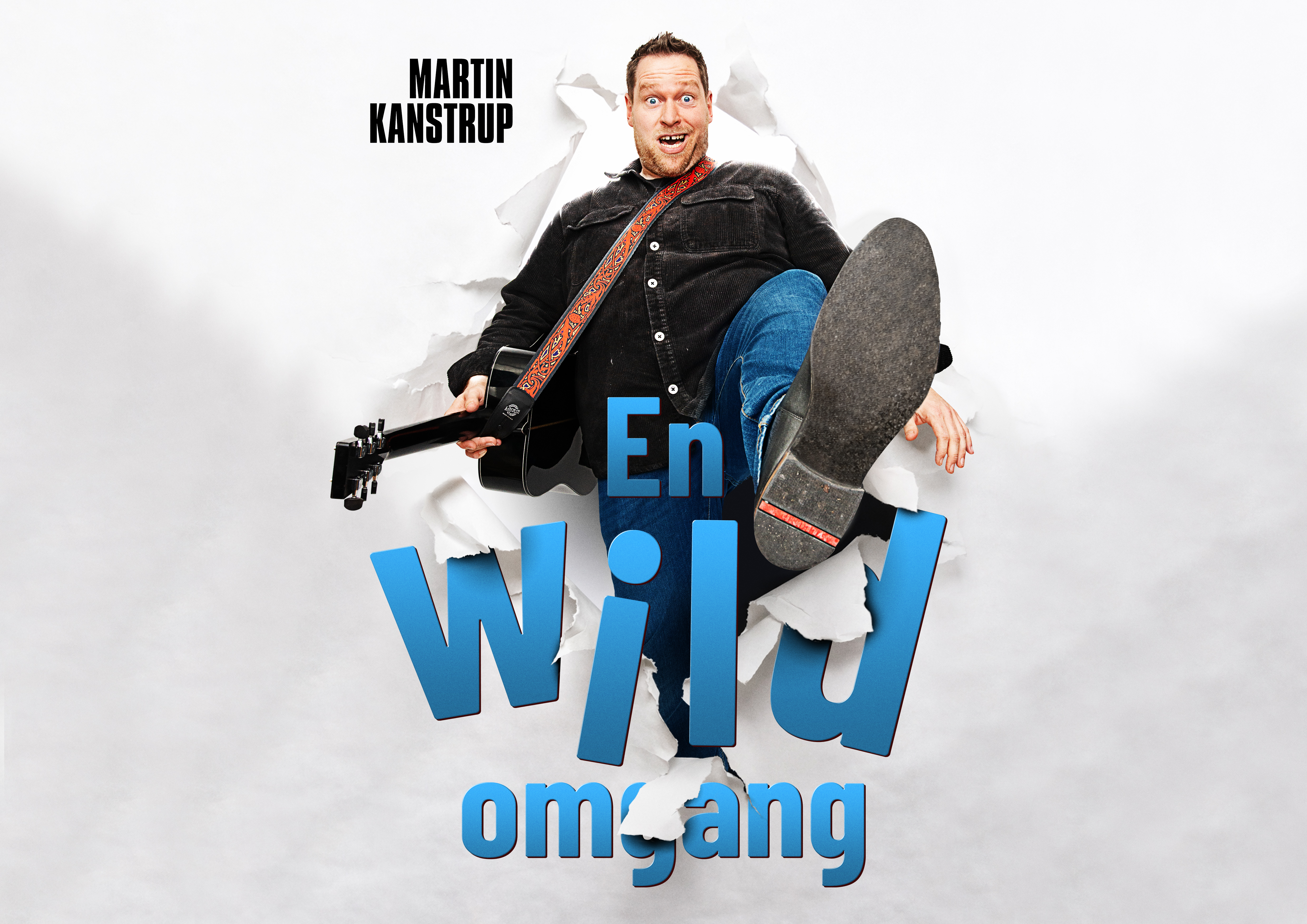 Martin Kanstrup - En Wild Omgang 14. marts kl. 19:00