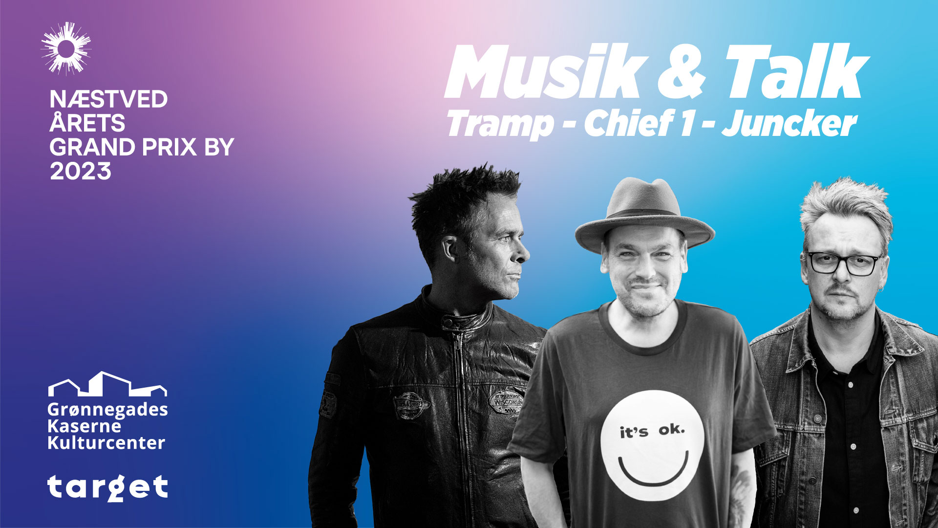 Musik & Talk - Tramp - Chief 1 - Juncker 07. februar kl. 19:30