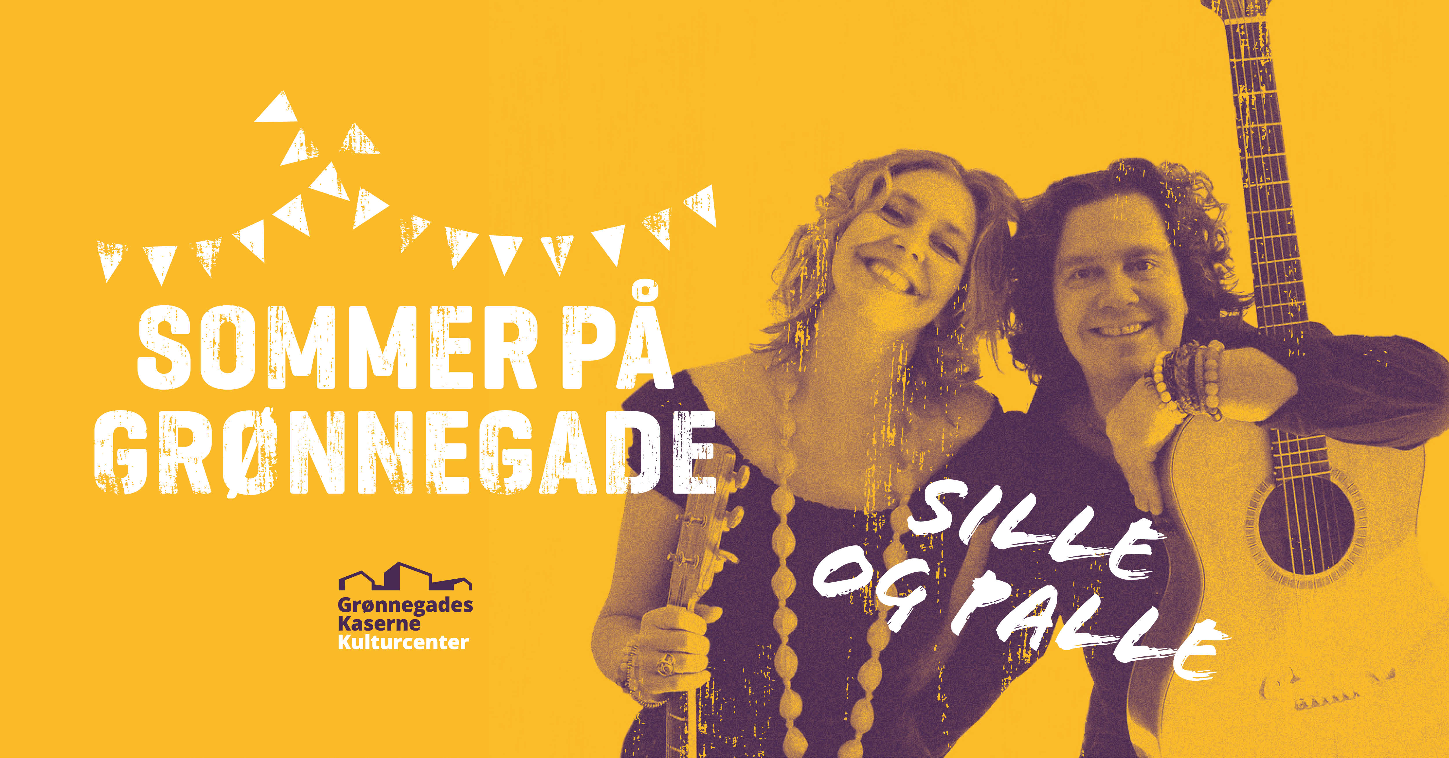 Sommer på Grønnegade: Sille & Palle 25. juli kl. 13:00