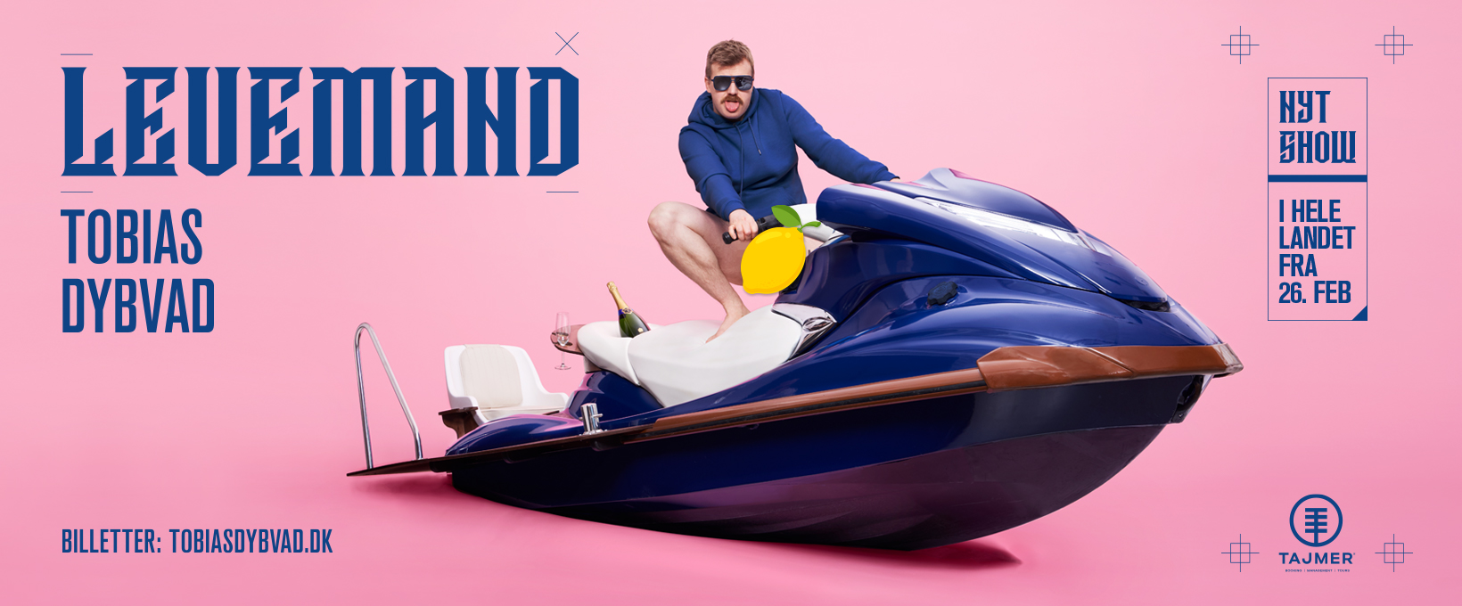Tobias Dybvad - Levemand 12. maj kl. 19:00