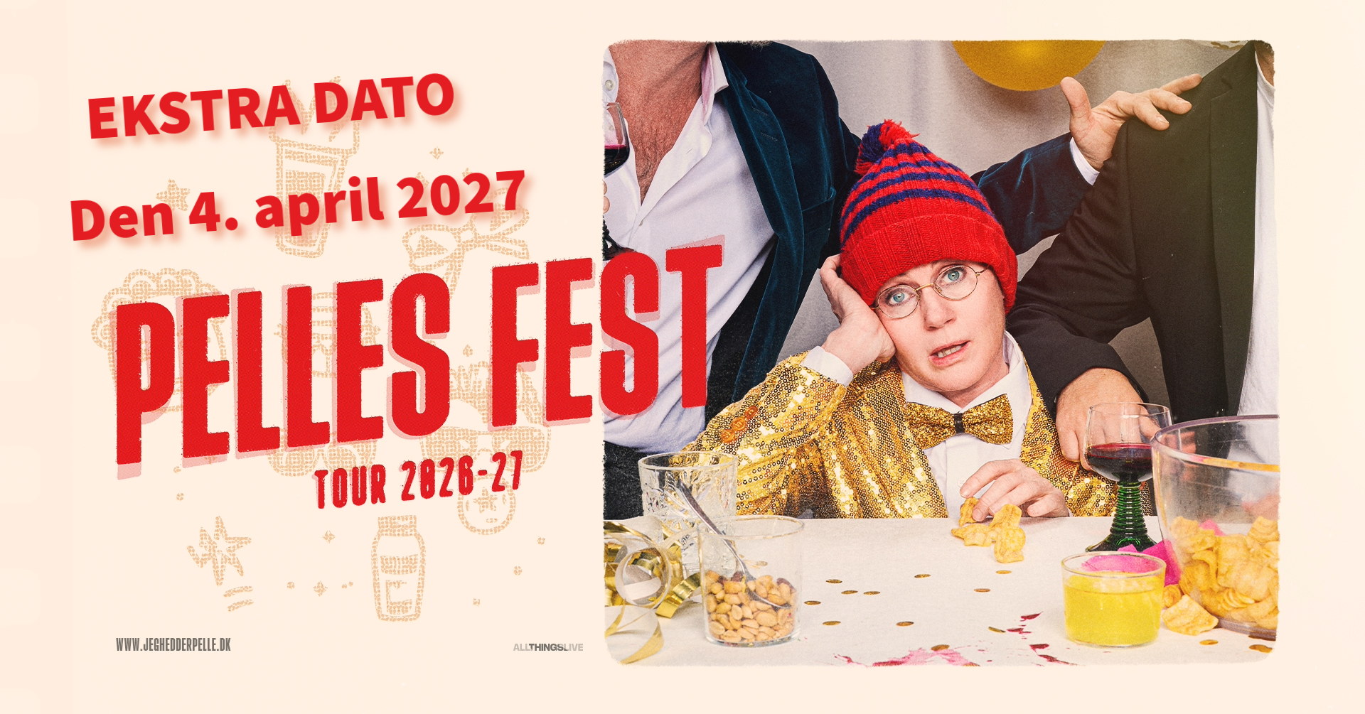 EKSTRA! Pelles Fest 04. april kl. 19:30