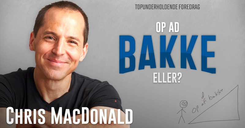 Chris Macdonald - Op ad bakke eller? 25. april kl. 20:00