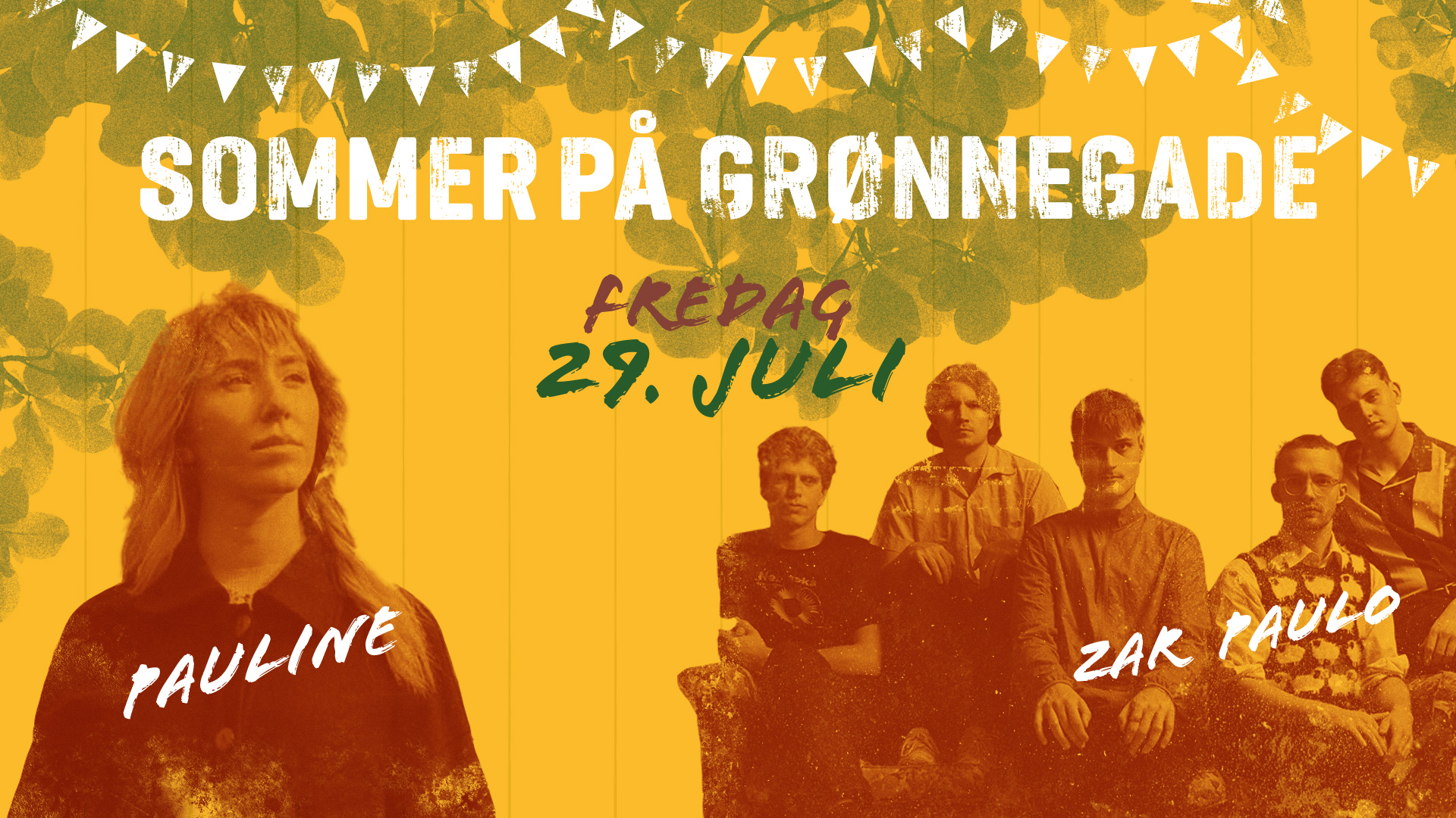 ZAR PAULO – PAULINE - SOMMER PÅ GRØNNEGADE 29. juli kl. 18:00