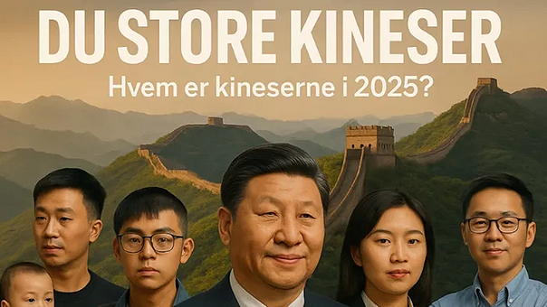 Du store kineser - Hvem er kineserne i 2025? 01. december kl. 19:00