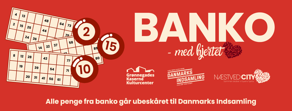 Banko med hjertet  13. januar kl. 19:00
