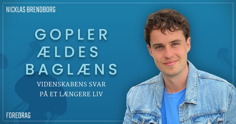 Gopler ældes baglæns - foredrag med Nicklas Brendborg 26. april kl. 19:00