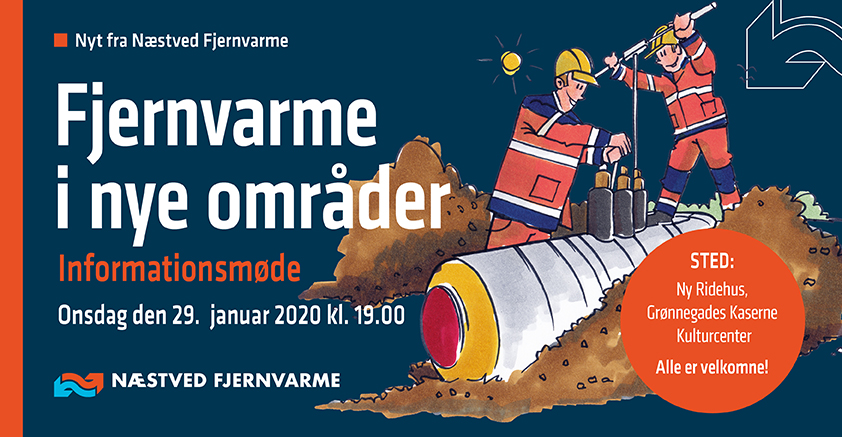 Fjernvarme Infomøde 29. januar kl. 19:00