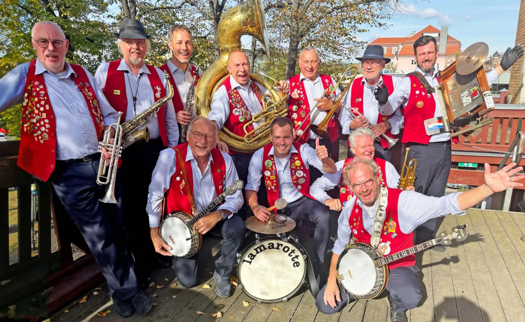 Jazzfesten 2023 Streetparade: Lamarotte Jazzband 16. september kl. 12:00