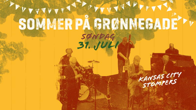 KANSAS CITY STOMPERS - SOMMER PÅ GRØNNEGADE 31. juli kl. 15:00