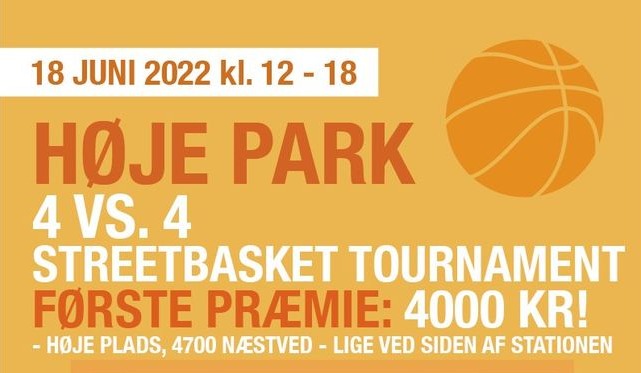 HØJE PARK 4 vs. 4 StreetBasket Tournament 18. juni kl. 12:00